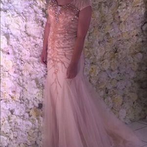 Cute peach dress worn once